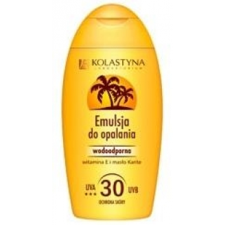 KOLASTYNA OPALANIE - WODOODPORNA EMULSJA DO OPALANIA SPF 30