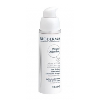 BIODERMA WHITE OBJECTIVE CREME ACTIVE - AKTYWNY KREM NA DZIEŃ REDUKUJĄCY PRZEBARWIENIA