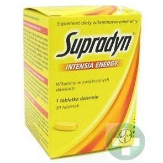 Supradyn Intensia Energy, 30 tabletek