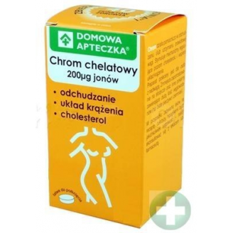 DOMOWA APTECZKA CHROM CHELATOWY 100 TABL. 