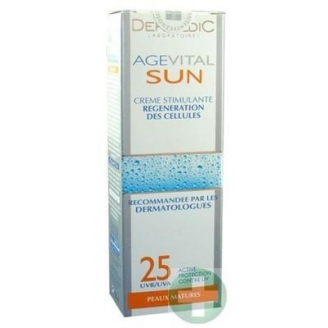 DERMEDIC AGEVITAL SUN - KREM STYMULUJĄCY ODNOWĘ KOMÓRKOWĄ 25 UVB/UVA 50 ML
