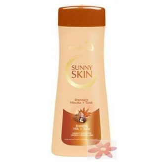 BIELENDA SUNNY SKIN - BRĄZUJĄCE MLECZKO + TONIK