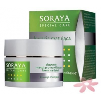 SORAYA SPECIAL CARE KURACJA MATUJĄCA - KREM NA DZIEŃ MATUJĄCO - NAWILŻAJĄCY