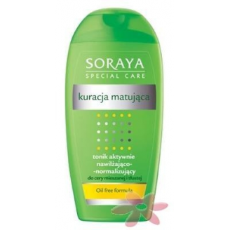 SORAYA SPECIAL CARE KURACJA MATUJĄCA - TONIK NAWILŻAJĄCO - NORMALIZUJĄCY