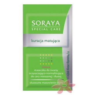 SORAYA SPECIAL CARE KURACJA MATUJĄCA - MASECZKA OCZYSZCZAJĄCA Z GLINKĄ MINERALNA