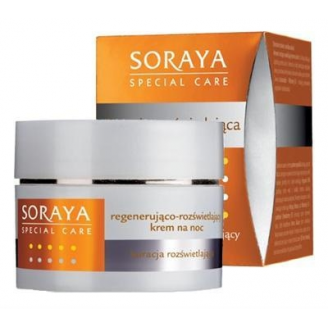 SORAYA SPECIAL CARE KURACJA ROZŚWIETLAJĄCA - KREM REGENERUJĄCY NA NOC