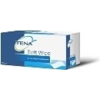 TENA SOFT WIPES - CHUSTECZKI OCZYSZCZAJĄCE, 135 SZTUK