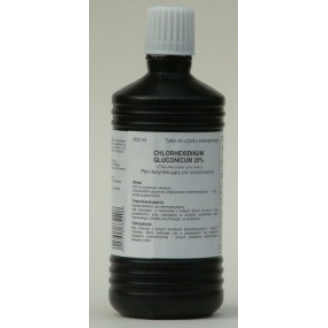 CHLORHEXIDINUM GLUCONICUM 20% PŁYN 500 ML