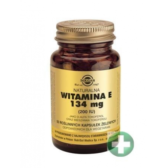 SOLGAR NATURALNA WITAMINA E 50 KAPSUŁEK