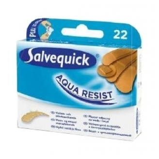 Salvequick plaster,  Mix wodoodporny, 22 szt