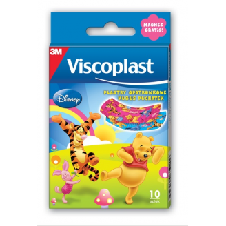 VISCOPLAST PLASTRY - ZESTAW DLA DZIECI Z NIESPODZIANKĄ KUBUŚ PUCHATEK