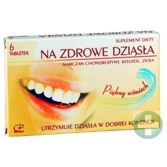 NA ZDROWE DZIĄSŁA TABL. 6 SZT 