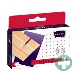 PLASTER CLASSIC Z OPATRUNKIEM 8 CM x 1 M 1 SZTUKA