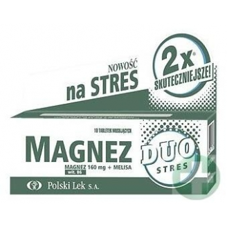 DUO STRES MAGNEZ + WIT. B6 + MELISA TABL. MUS. 10 SZT.