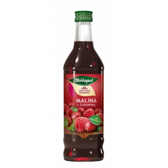 Syrop, Malina z żurawiną - Owocowa Spiżarnia, 420 ml (550 g)