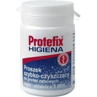 Protefix Higiena, Proszek szybko-czyszczący do protez, 80 g