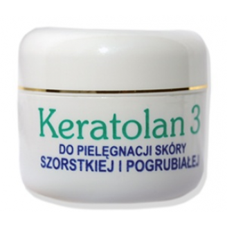 Keratolan 3, Krem do cery szorstkiej i pogrubiałej, 30 ml