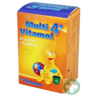MULTIVITAMOL 4+, WITAMINY DLA DZIECI OD 4 LAT, 15 SASZETEK