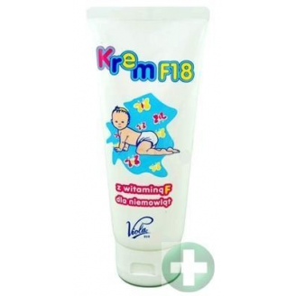 VIOLA KREM F18 Z WITAMINĄ F DLA DZIECI I NIEMOWLĄT TUBA 100ML
