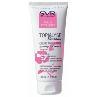 SVR TOPIALYSE SENSITIVE KREM DO PIELĘGNACJI TWARZY I CIAŁA 200 ML