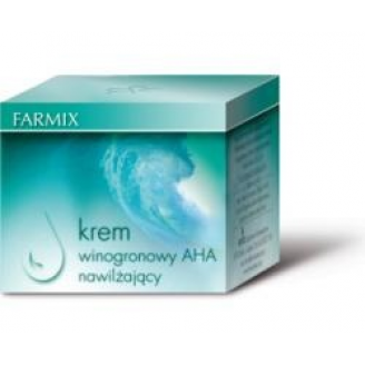 FARMIX KREM AHA WINOGRONOWY PÓŁTŁUSTY 50 ML
