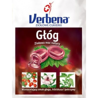 Cukierki ziołowe, Verbena Głogowe, 50 g