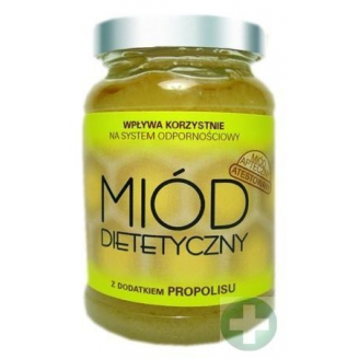 MIÓD APTECZNY Z DODATKIEM PROPOLISU 250 G