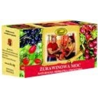 HERBATA ŻURAWINOWA MOC FIX 20 TOREBEK