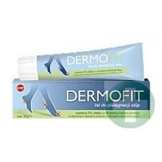 DERMOFIT ŻEL DO PIELĘGNACJI SKÓRY STÓP 30 G