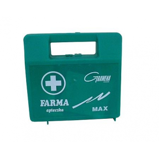 APTECZKA SAMOCHODOWA FARMA MAX Z USTNIKIEM KASETKA GRANATOWA 1 SZT