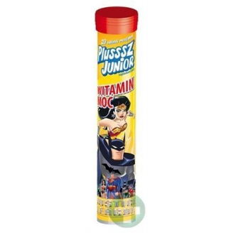 PLUSSSZ JUNIOR FUSION TABLETKI MUSUJĄCE SMAK MANGO 25 SZT.