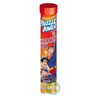 PLUSSSZ JUNIOR FUSION TABLETKI MUSUJĄCE SMAK WIŚNIOWY 25 SZT.