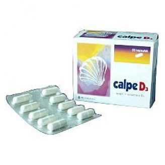 CALPE D3 50 KAPSUŁEK (WAPŃ + WITAMINA D3)