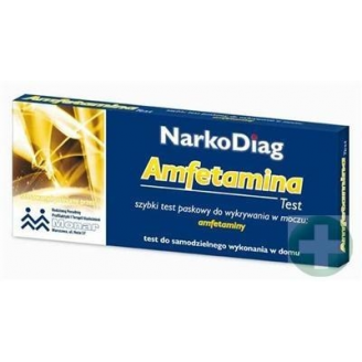 NARKODIAG TEST DO WYKRYWANIA W MOCZU AMFETAMINY 1 SZT.
