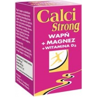 CALCI STRONG WAPŃ + MAGNEZ + WITAMINA D3 60 TABL.
