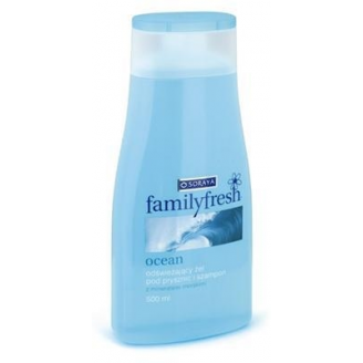 SORAYA FAMILY FRESH ŻEL POD PRYSZNIC I SZAMPON - OCEAN 500 ML