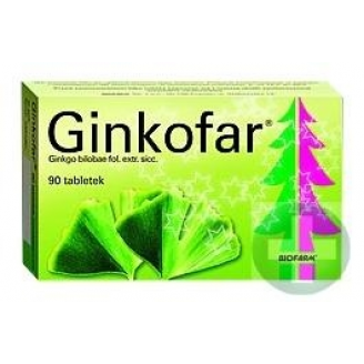 GINKOFAR  90 TABLETEK POWLEKANYCH