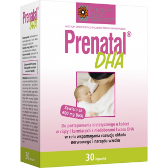 Prenatal DHA Omega, 30 kapsułek
