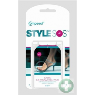 COMPEED STYLE SOS - NIEWIDOCZNE PLASTRY OCHRANIAJĄCE MAŁE PALCE 8 SZT.