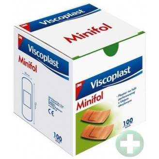 PLASTER MINIFOL - FOLIOWY PLASTER Z OPATRUNKIEM 72 MM x 25 MM