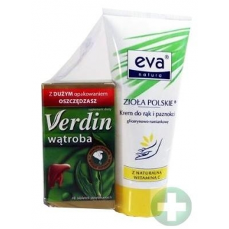 VERDIN 48 TABL. + KREM DO RĄK I PAZNOKCI 100 ML