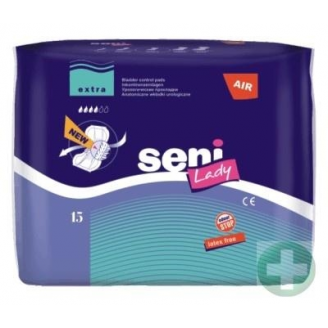SENI LADY EXTRA - WKŁADKI UROLOGICZNE, 15 SZTUK