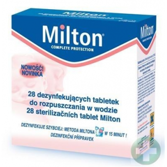 MILTON DEZYNFEKUJĄCE TABLETKI DO ROZPUSZCZANIA W WODZIE 28 SZT.