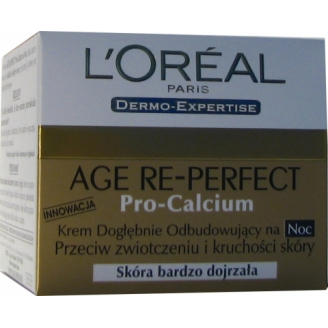 L'OREAL AGE RE-PERFECT PRO-CALCIUM - KREM NA NOC