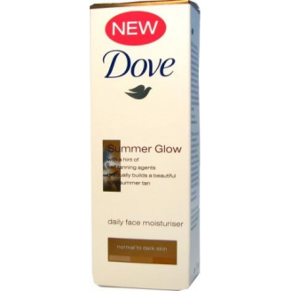 DOVE SUMMER GLOW KREM NAWILŻAJĄCY DO TWARZY DLA NORMALNEJ I CIEMNEJ KARNACJI