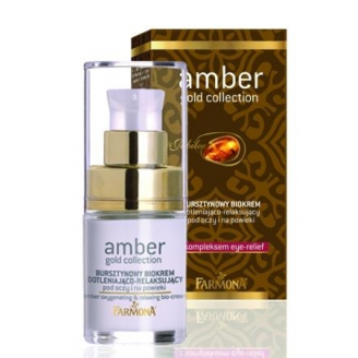 FARMONA AMBER GOLD COLLECTION - BURSZTYNOWY BIOKREM POD OCZY I NA POWIEKI