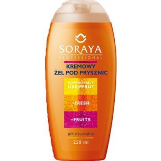 SORAYA PROFESSIONAL FRESH FRUITS - KREMOWY ŻEL POD PRYSZNIC GREJFRUT 400ML