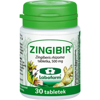 ZINGIBIR 500 MG, 30 TABLETEK