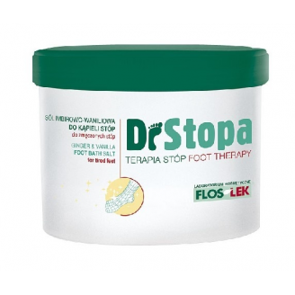Floslek Dr Stopa Sól imbirowo waniliowa do kąpieli stóp