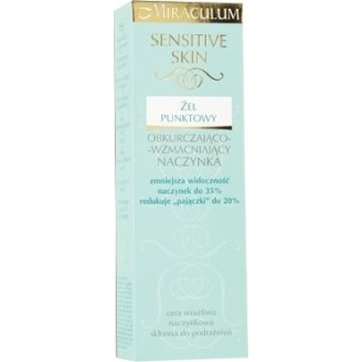 MIRACULUM SENSITIVE SKIN - ŻEL PUNKTOWY OBKURCZAJĄCO - WZMACNIAJĄCY NACZYNKA